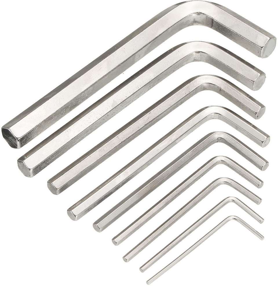 Inditrust High Quality 9pc Allen key hand tools set Allen Key Set Price ...