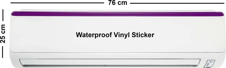 Air Conditioner Skin Fully Waterproof Vinyl Sticker All New Collection ...