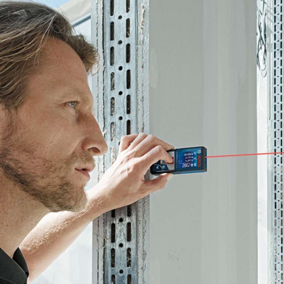 BOSCH GLM 500 Laser Distance Meter 50m Range Non-magnetic Engineer's ...