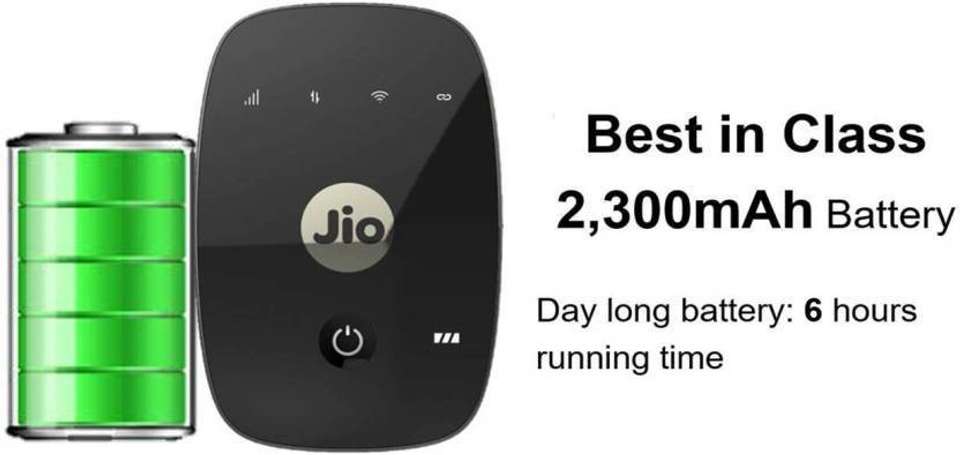 Jio jfi m2 4G Router 2.1 GHz 150 Mbps Wifi Speed Dual Band Internal ...