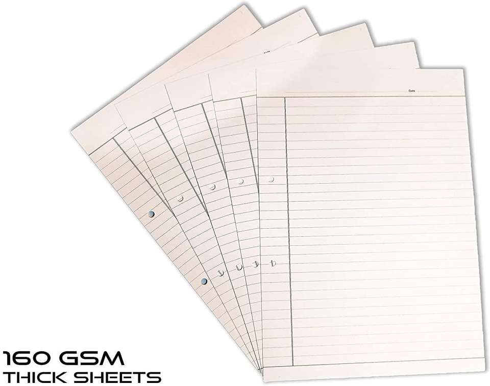 Flipkart.com | LRS One Side Rule and One Side Plain Ruled A4 150 gsm A4 ...