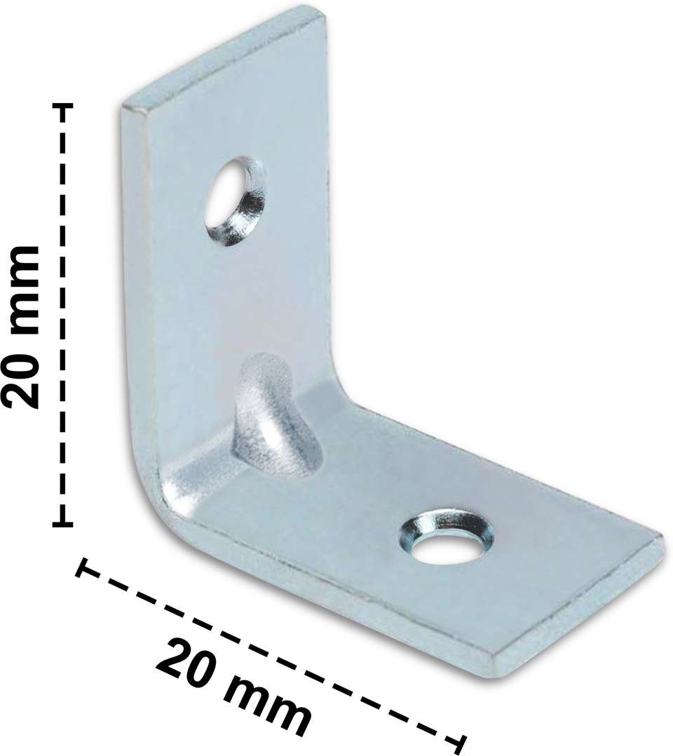 IMPEX L shape Wall Shelf Angle Bracket for Reinforcing Chairs/Tables ...