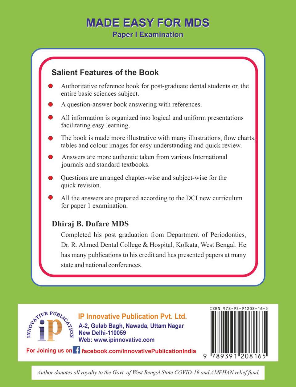 Made Easy for MDS Paper I Examination - Questions-Answers Based ...