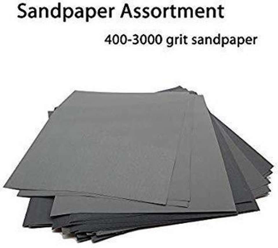 sarrah Silicon Carbide Sand Paper Wet/Dry 400, 600, 1000, 1500, 2000 ...