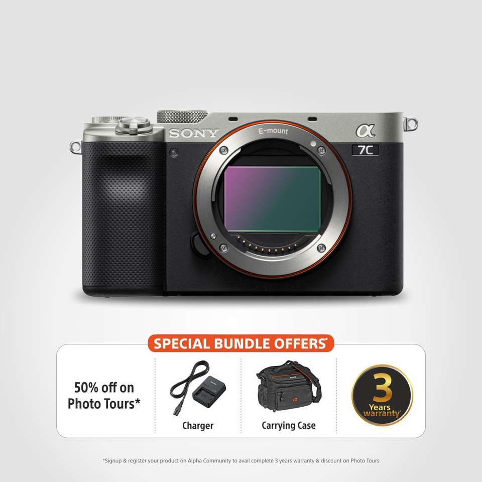 SONY Alpha ILCE-7C Full Frame Mirrorless Camera Body Featuring Eye AF ...