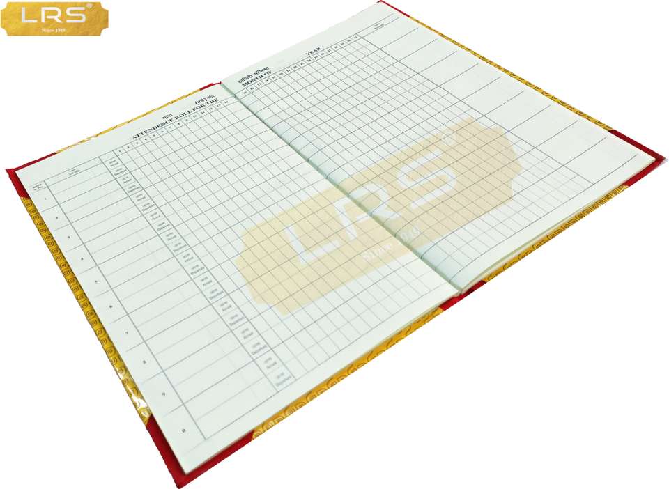 Time Entry Register LRS Attendance Register Time In and Out Attendance Time In and Out - 60 ...