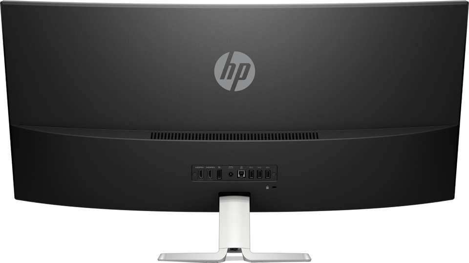 HP 86.36 cm (34 inch) Curved WQHD IPS Panel Monitor (34f Curved Display ...