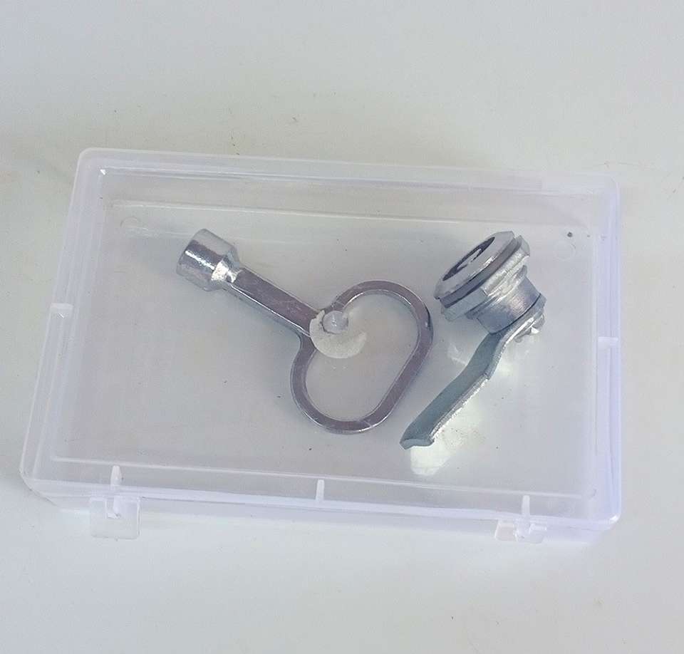 Triangle Key Lock Threaded NR TRDERS Panel Lock Socket Key Male Threaded (1 Set ) Triangle Shape ...