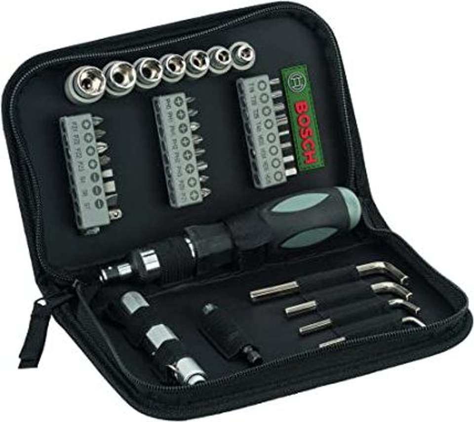 Bosch All-in-One Metal 108 Piece Hand Tool Kit Price in India - Buy ...
