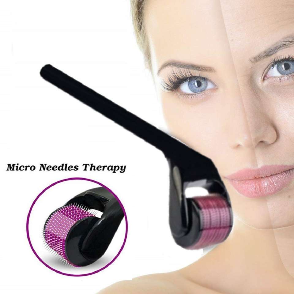 Easymart Derma Roller 0.5 mm For Hair Regrowth, Face Acne Scars & Skin ...