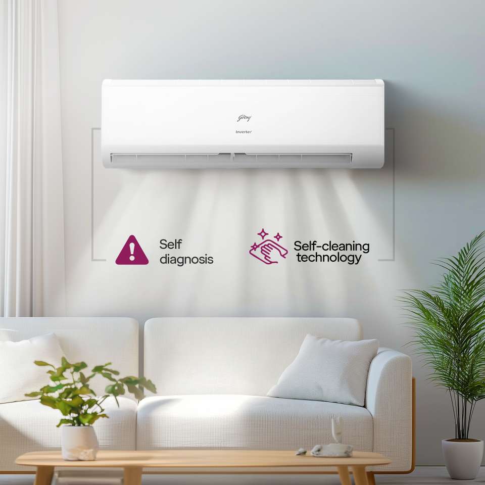 Flipkart.com | Buy Godrej 2025 Model 2 Ton 3 Star Split Inverter AI ...