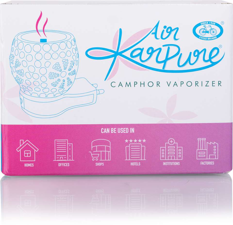 Tablet Diffuser Cycle Karpure Camphor Vapouriser Premium with Camphor Tablets Diffuser ...