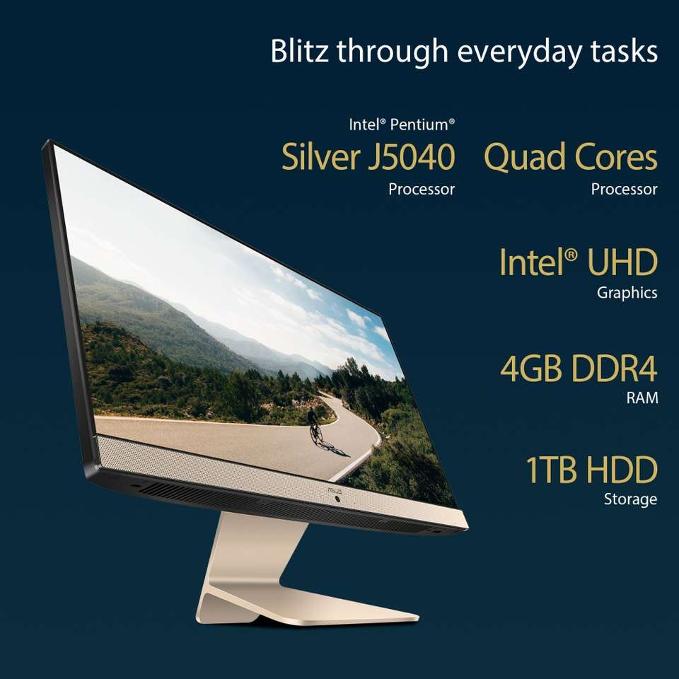 ASUS Vivo AiO V222, All in One Desktop, Intel Pentium Quad Core (8 GB ...