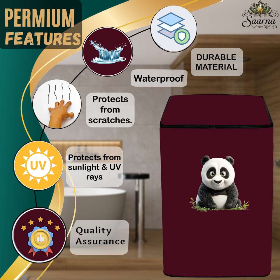Saarna Top Loading Washing Machine Cover for 7 to 8 Kg Price in India ...