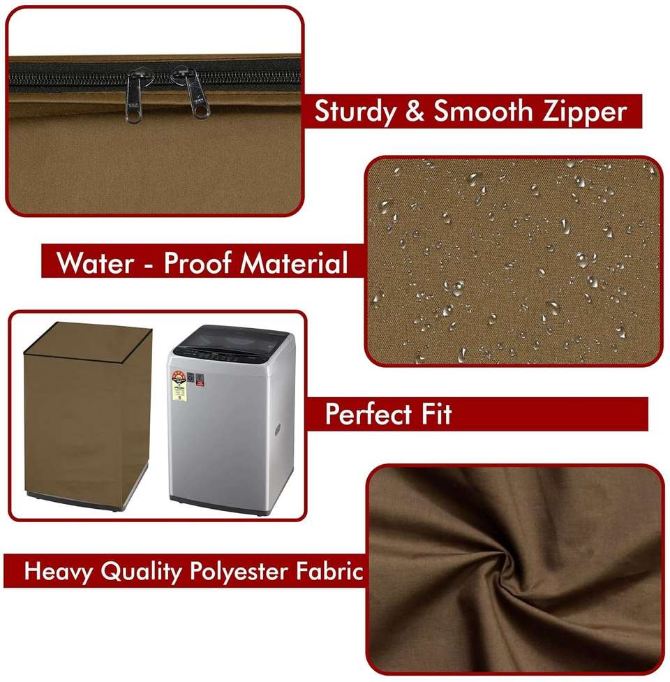 Wings Star Top Loading Washing Machine Cover for 6.5 to 7 Kg Price in ...