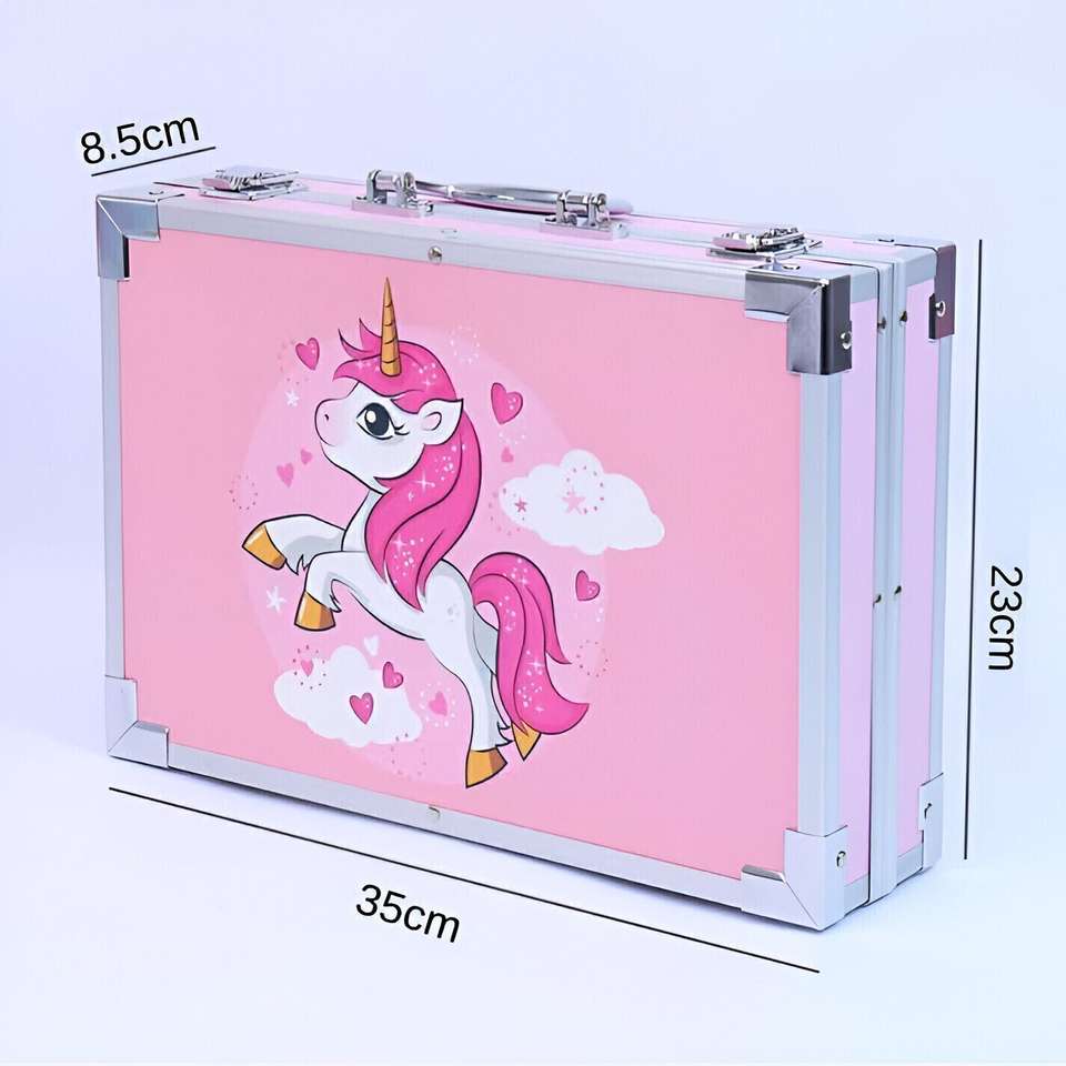 zontic 145pcs Art Kit Set Unicorn Drawing & Painting Pack of 145 - Image 7
