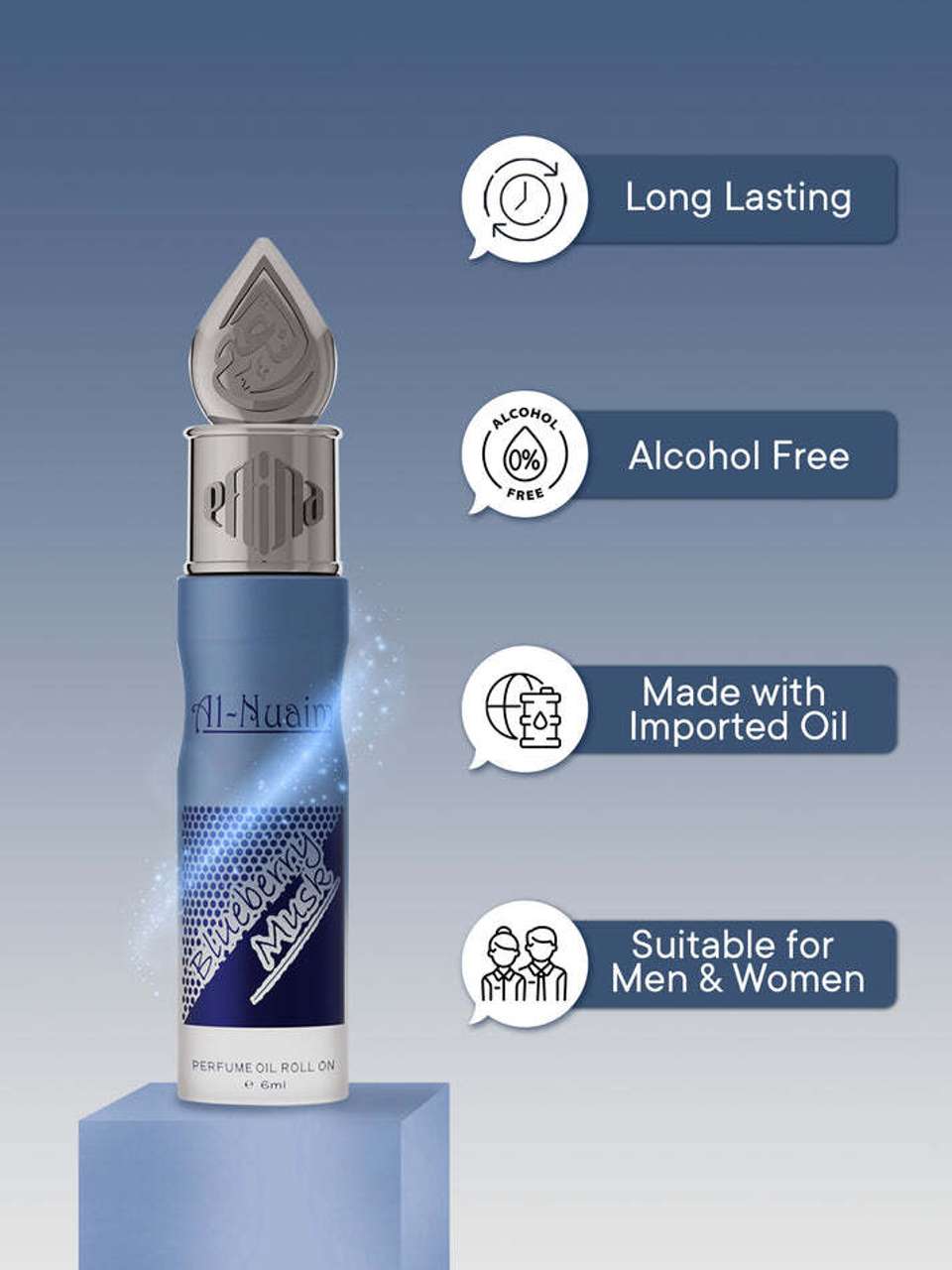 Al-Nuaim Royal Blueberry Musk Alcohol Free Concentrate - Image 6