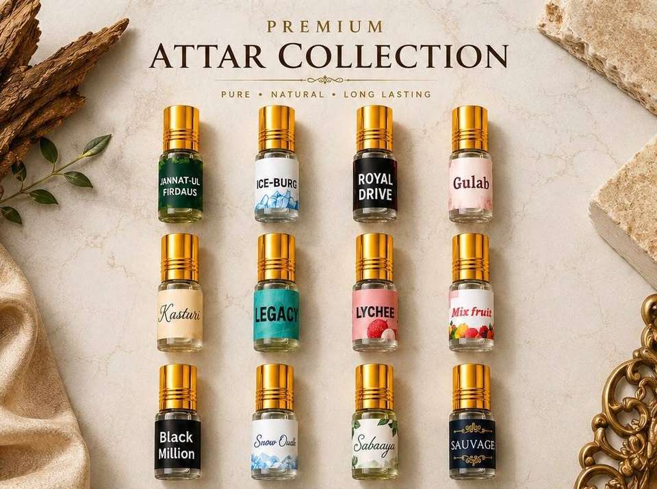 The Pearls Studio 12 in 1 Premium Attar Combo Pack - Image 8