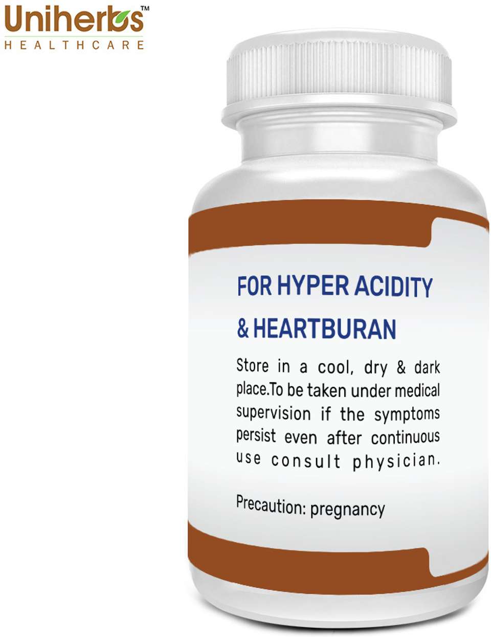 Uniherbs Capsule For Acidity Gas Relief,Hyper Acidity, Gastric Ulcer ...