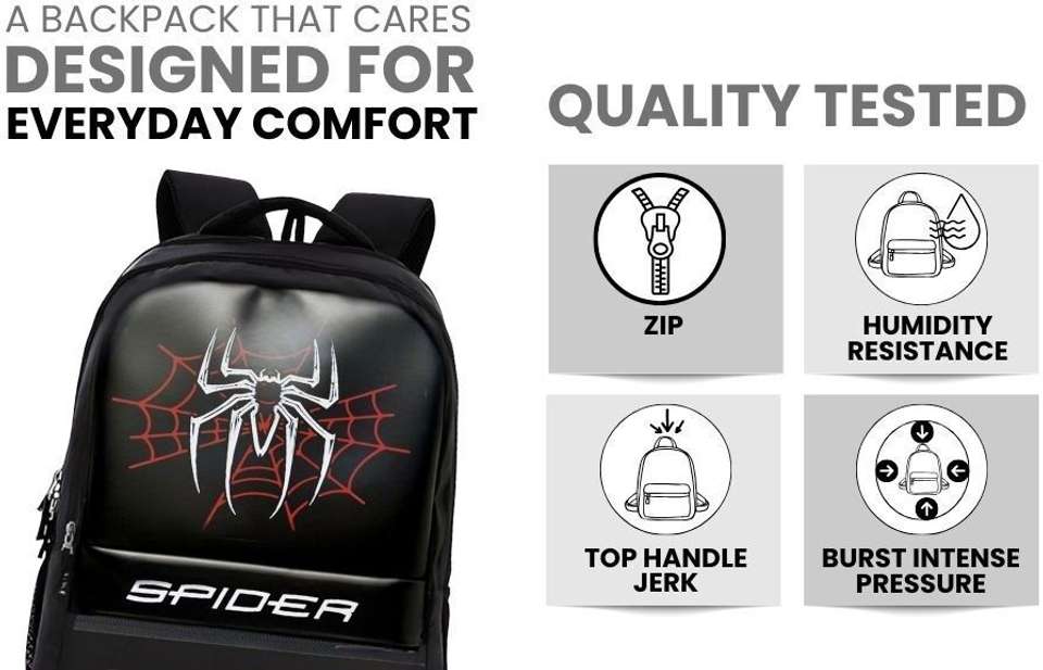 Yakuza 35L Spider Printed Laptop Backpack - Image 7