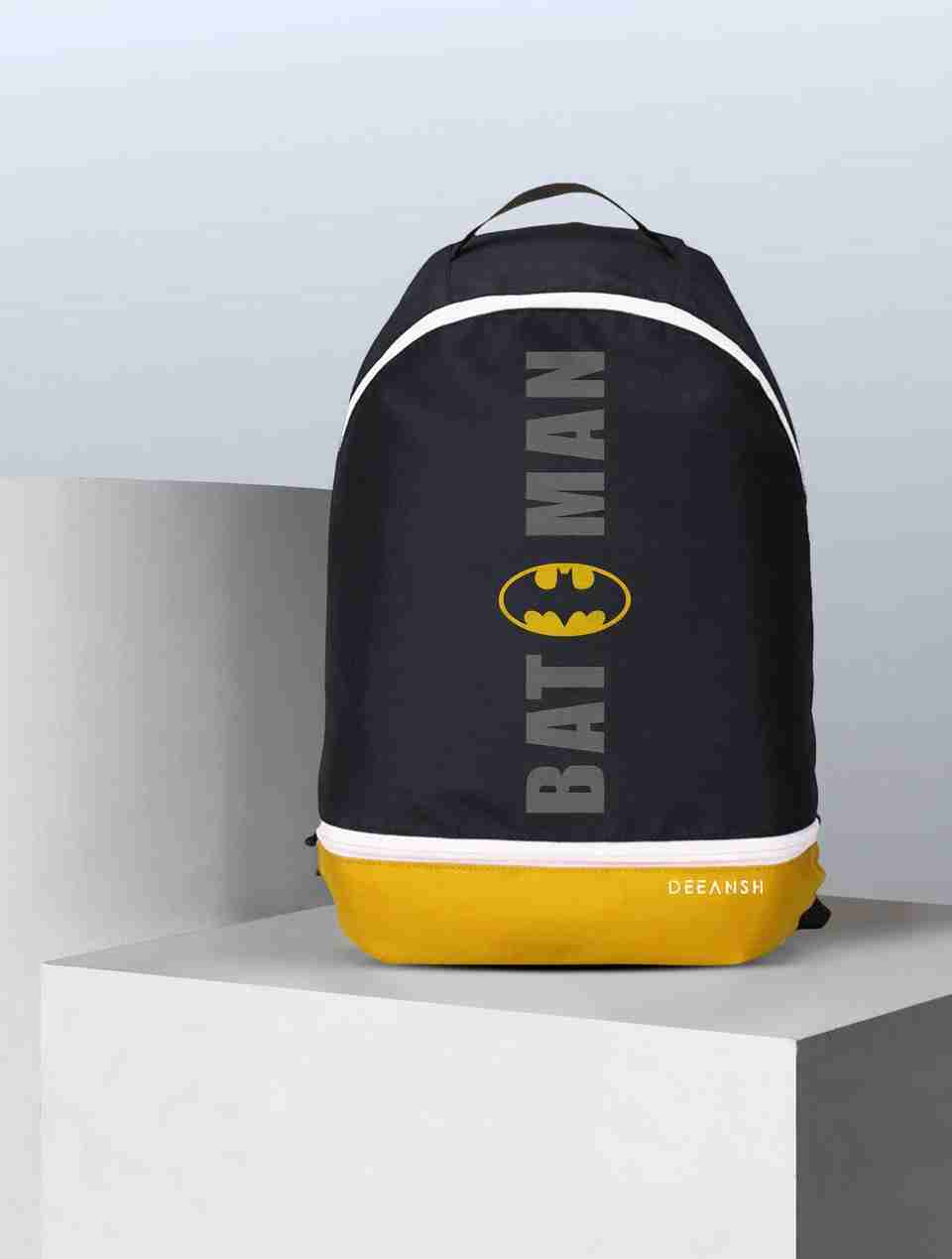 deeansh 12L Yellow Batman Waterproof Backpack - Image 8