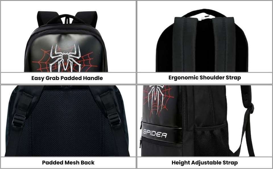 Yakuza 35L Spider Printed Laptop Backpack - Image 6