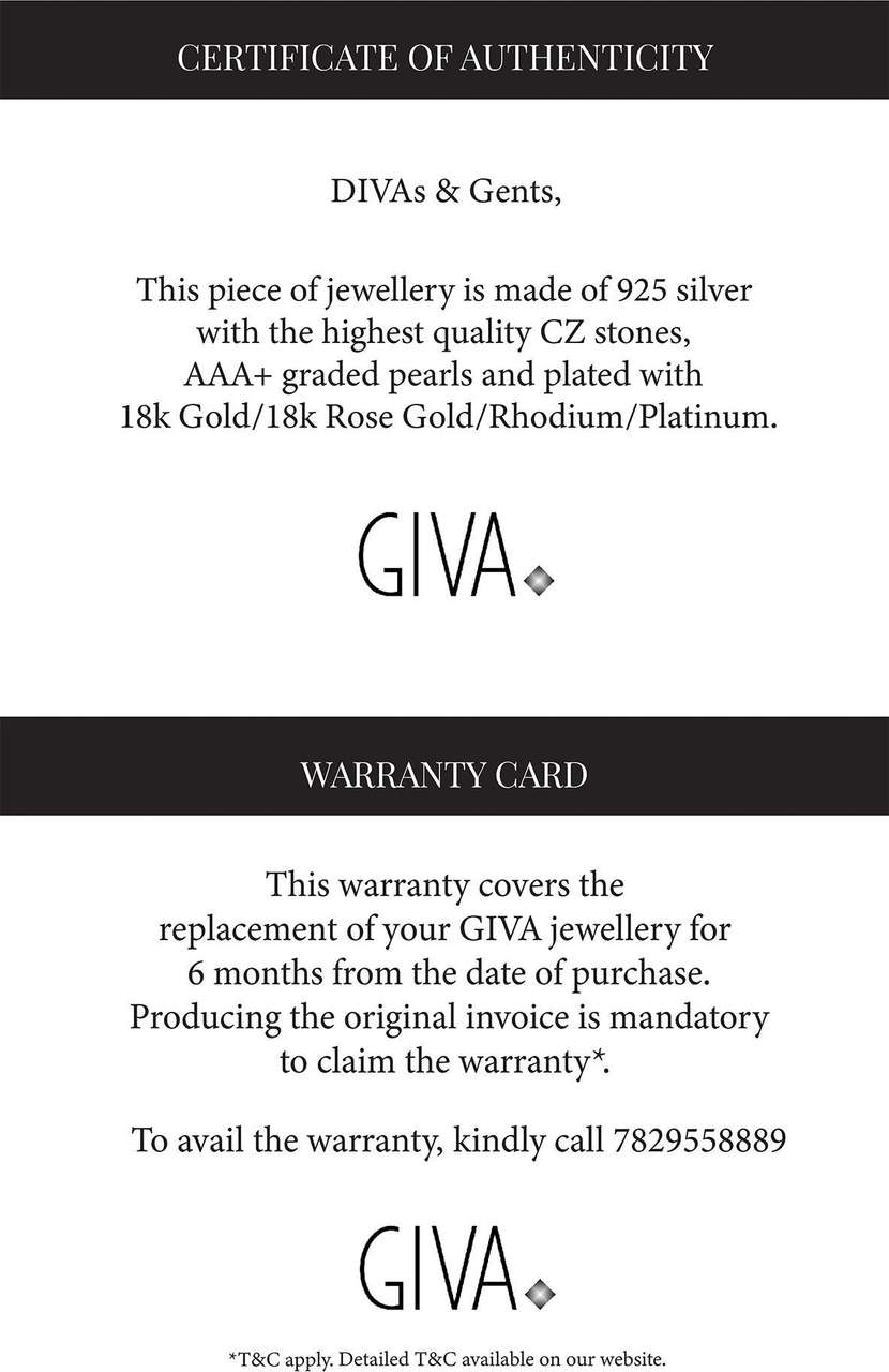 Giva Chain GIVA 925 Silver Chain for Him| Gift for Men|Lifetime Plating|6 Month ...
