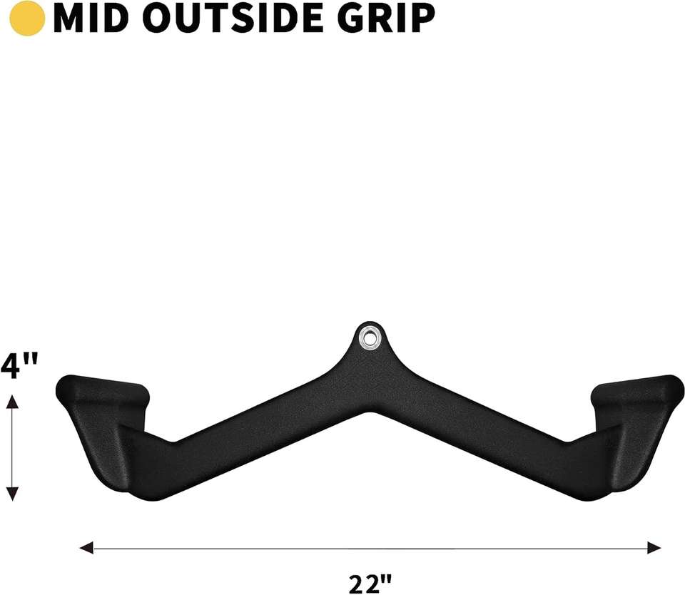 YMD LAT Pulldown Attachments with Ergonomic Handle - Image 6
