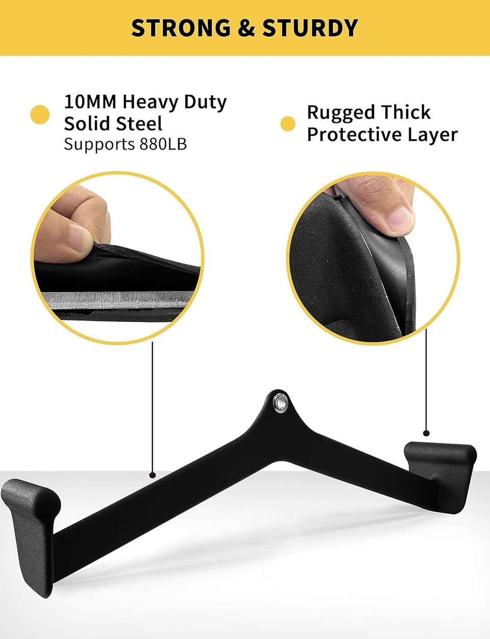 YMD LAT Pulldown Attachments with Ergonomic Handle - Image 7