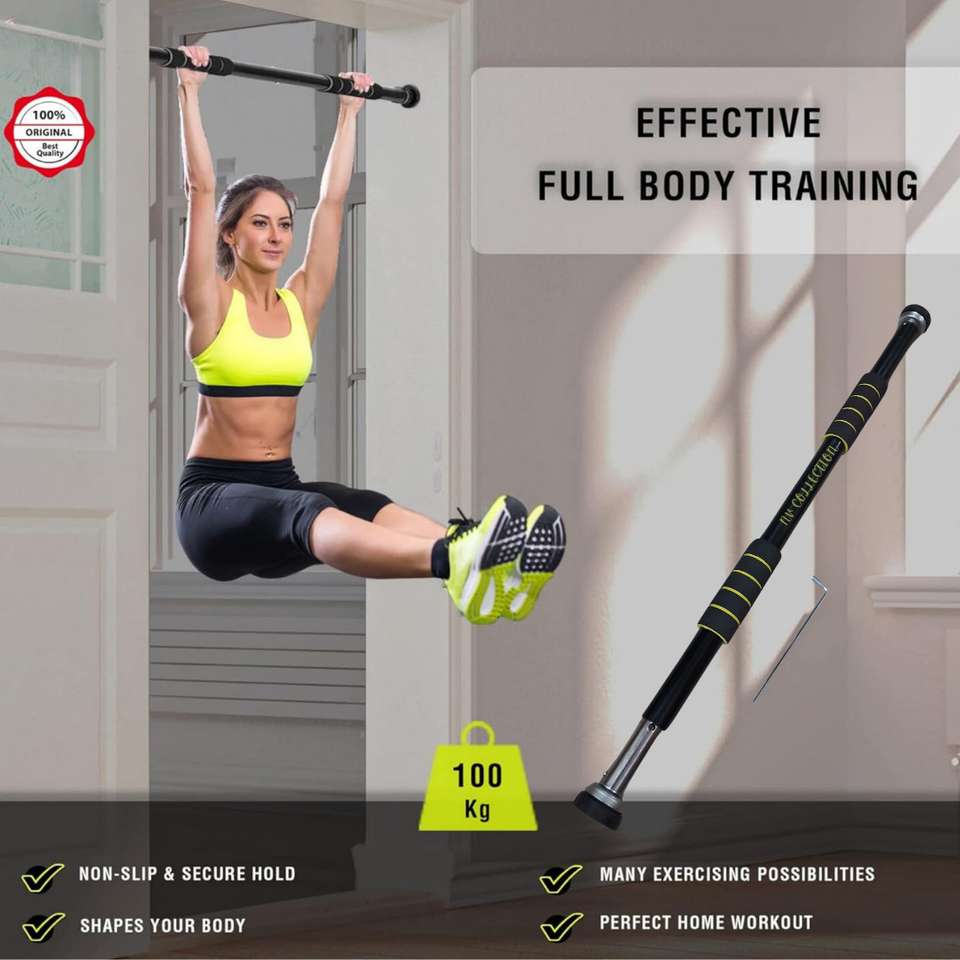 CTC CREATION Adjustable Height and Multi-Functional Steel Door Bar ...