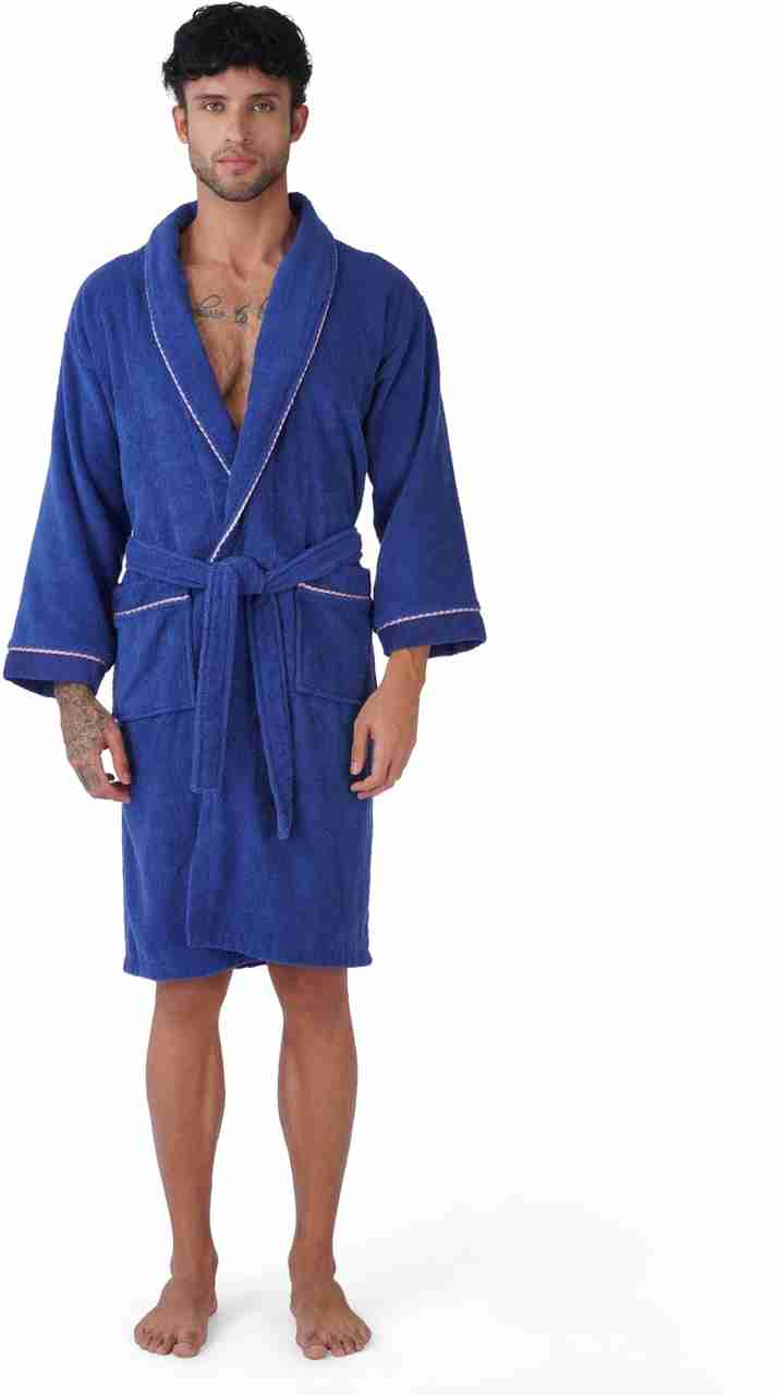 Bathing Robe Set Flipkart SmartBuy Navy Blue Medium Bath Robe - Buy Flipkart SmartBuy ...