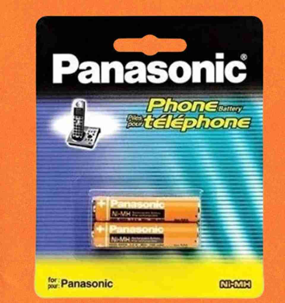Panasonic Rechargeable Ni MH AAA For Cordless Phone And Toys Battery ...