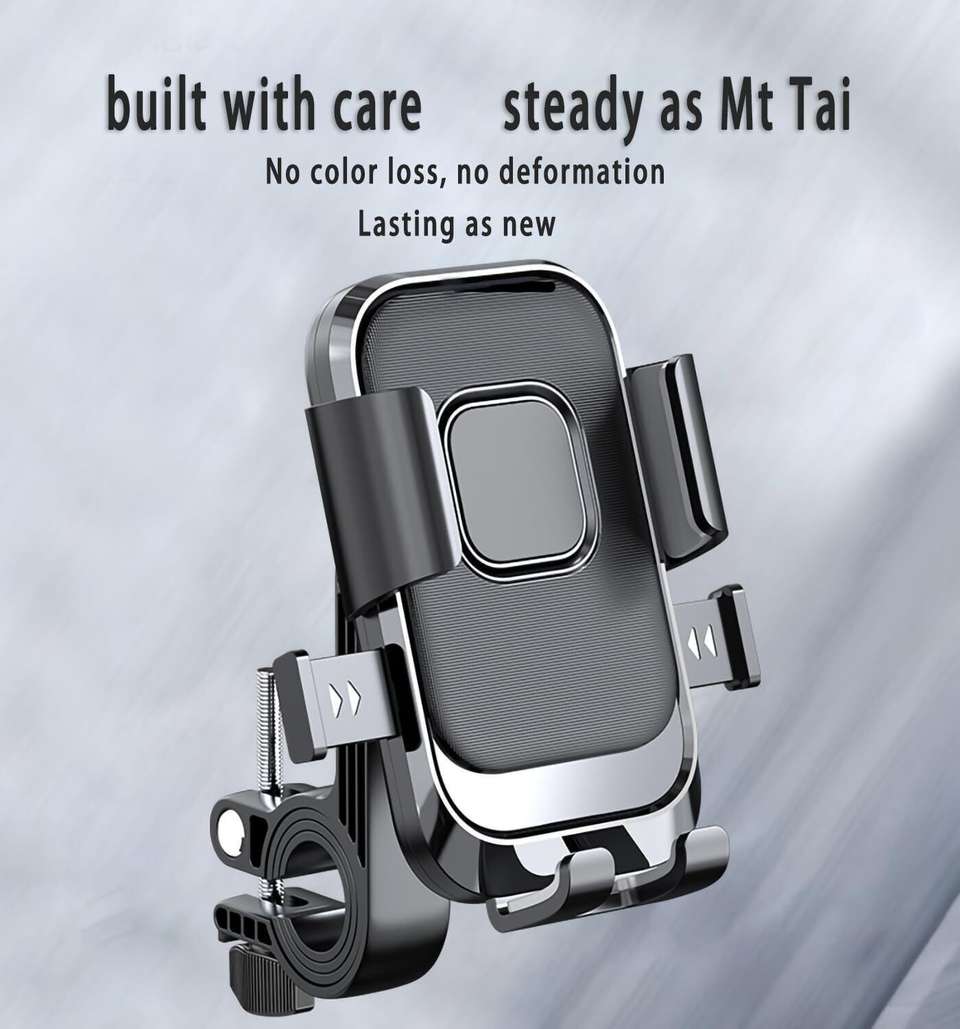 AutoSoul Adjustable Anti-Shake Cycle & Bike Mobile Holder - Image 8