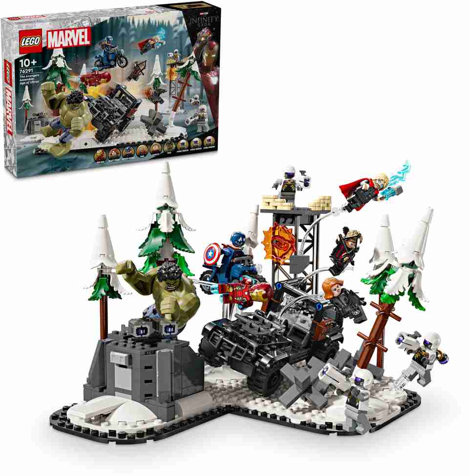 LEGO Marvel The Avengers Assemble: Age of Ultron 76291 (613 Pieces ...