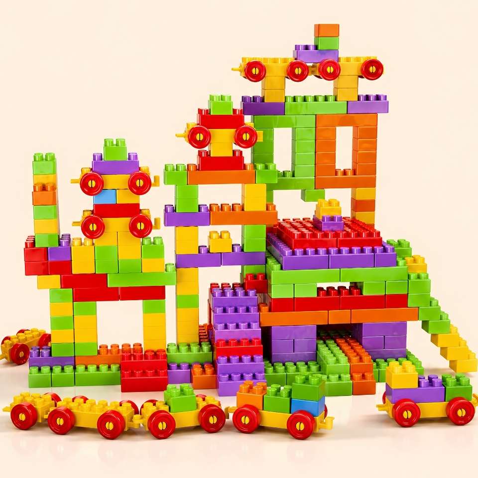 Be bright Building Blocks Set for Kids Blocks for Boys & Girls Age 3 ...