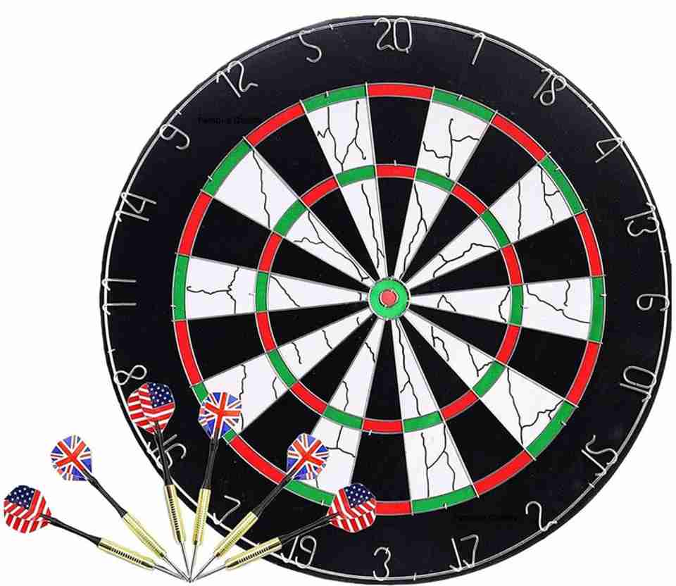 Mynxe DartBoard Set Wall Hanging Thickened Indoor Outdoor Throwing Game mynxe-dartboard-set-wall-hanging-thickened-indoor-outdoor-throwing-game