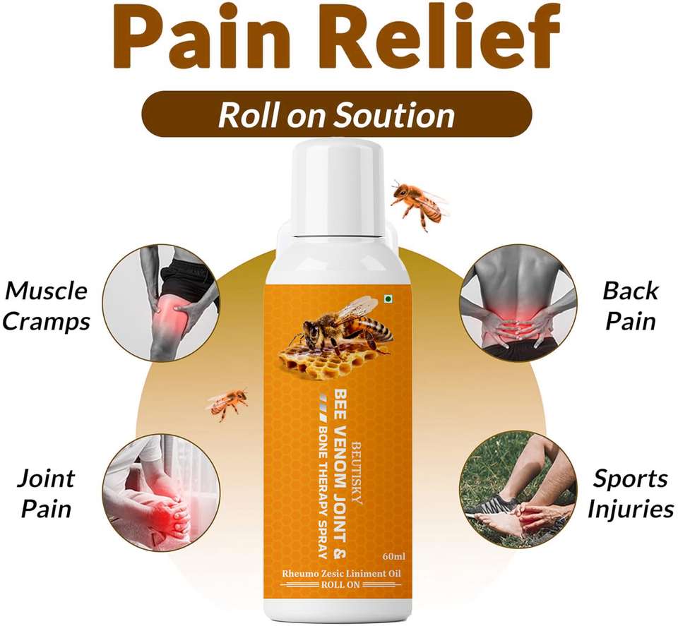 BEUTISKY Pain Relief Roll-on for Fast Relief From Muscle Soreness, Back ...