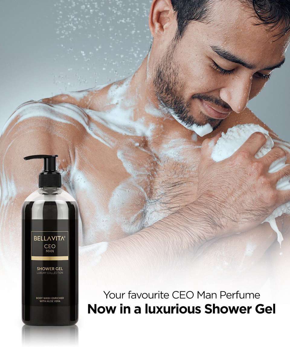BELLAVITA CEO MAN Body Wash|With Woody & Citrus Notes, helps in ...