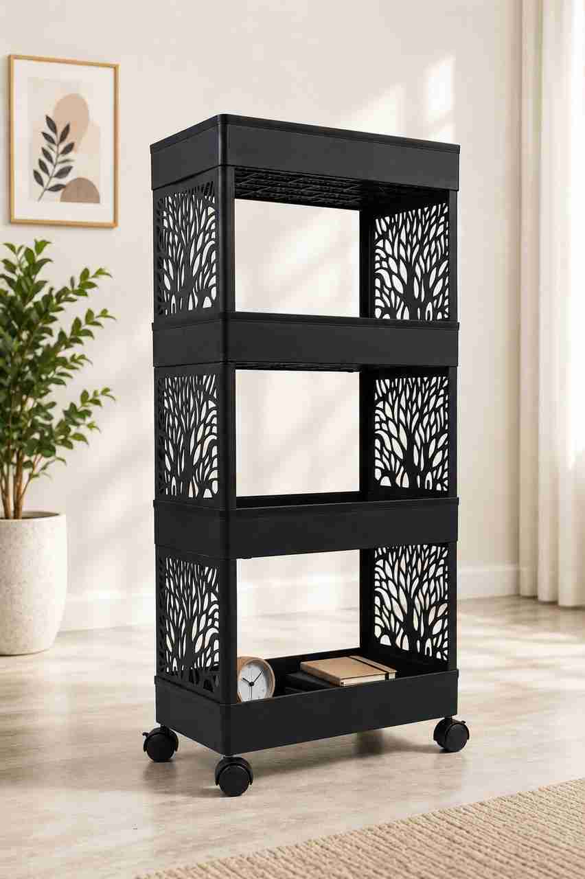 MAXTID Plastic Semi-Open Book Shelf Price in India - Buy MAXTID Plastic ...