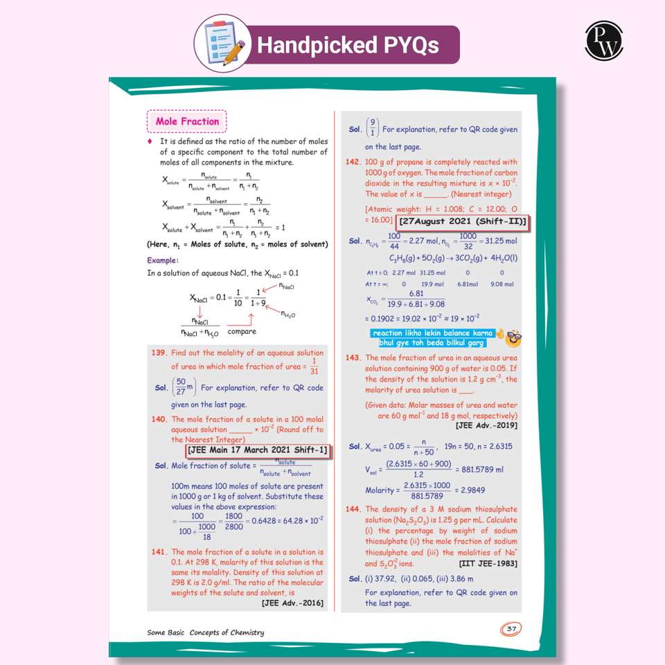 PW EaJEE Handwritten Notes For Inorganic Chemistry By Om Pandey & JEE ...
