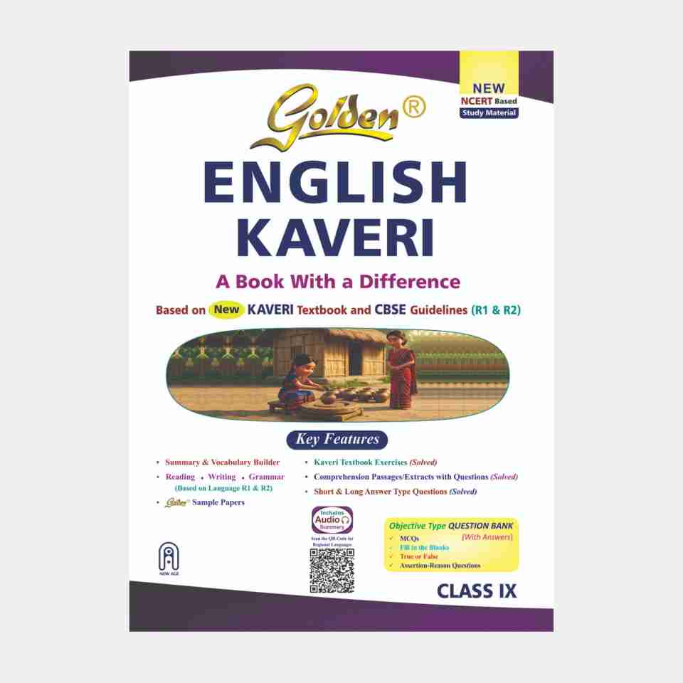 Golden English Study Material Based on New NCERT Textbook Kaveri for ...