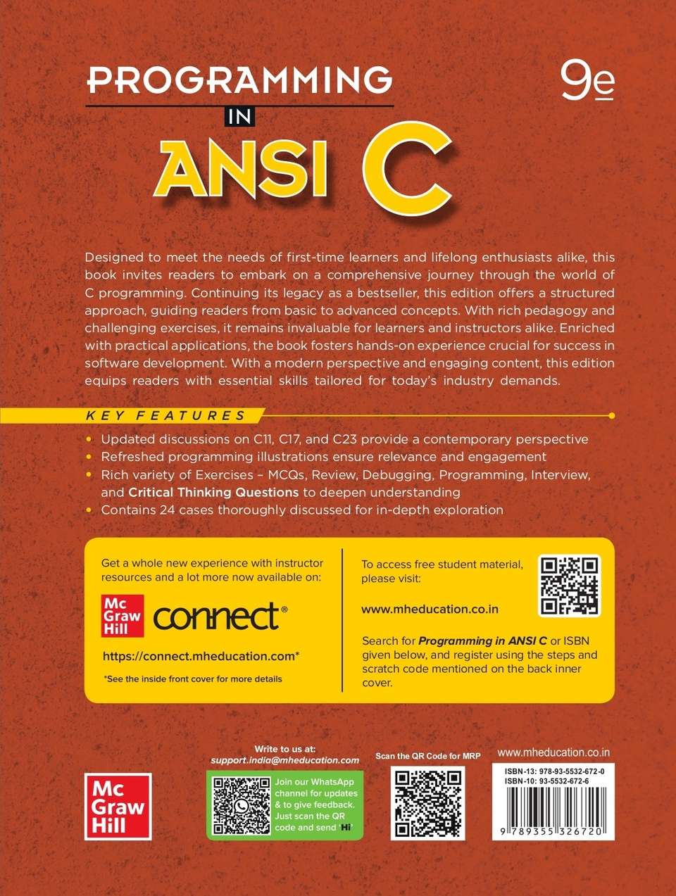 Programming in ANSI C by E Balagurusamy, 9e: Buy Programming in ANSI C ...