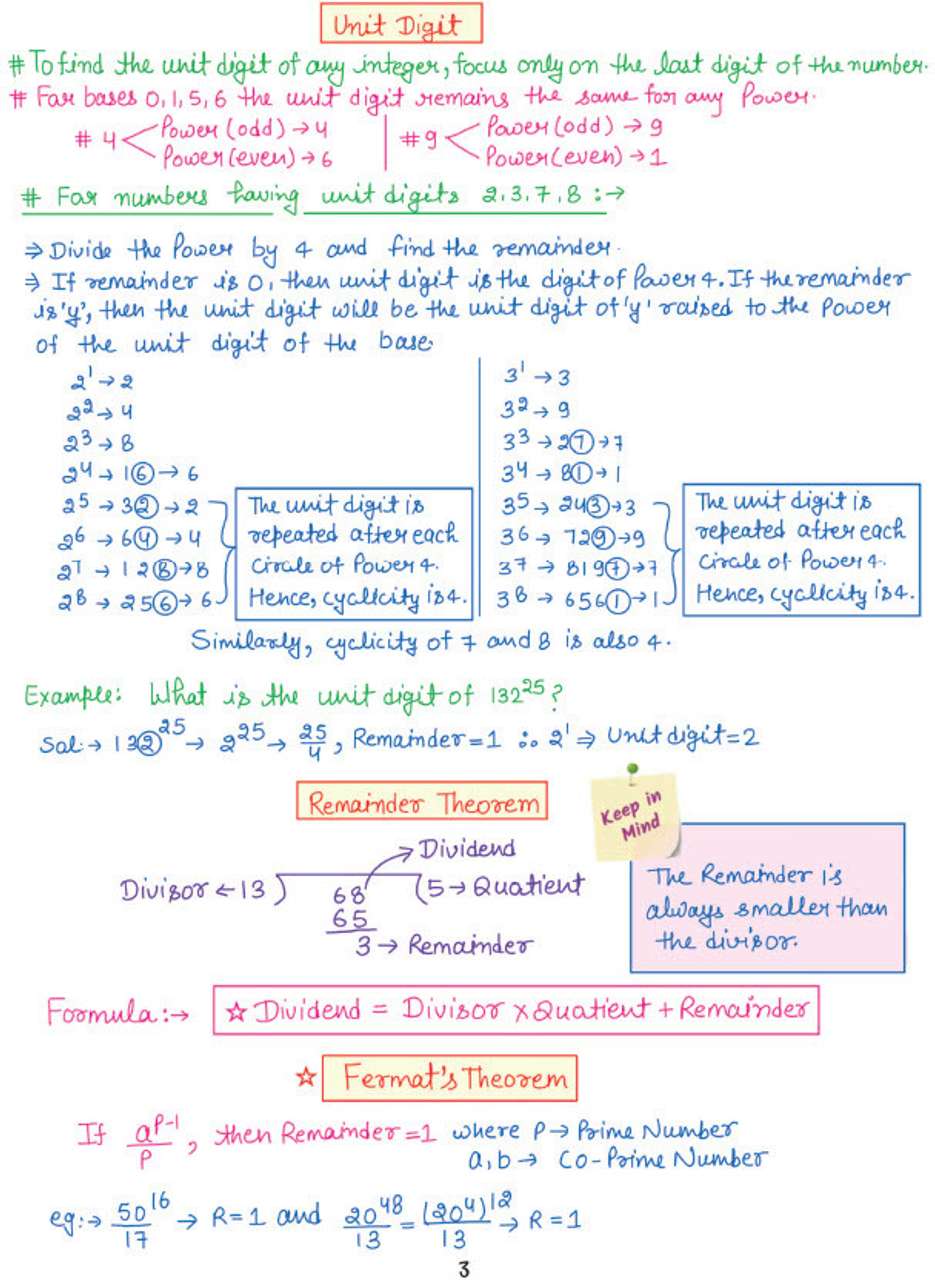 Arihant Maths Capsule Handwritten Notes Exam 2026-27| Book for SSC ...