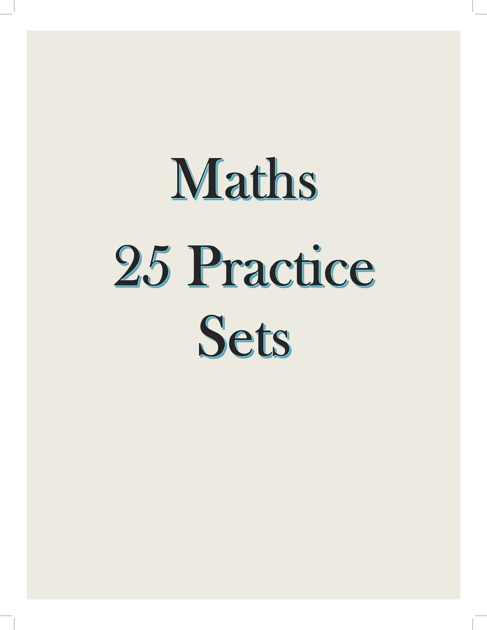 Mts Math Super Practice Sets Book for SSC CGL & CHSL Mains Exam 2025 - 2026 ...