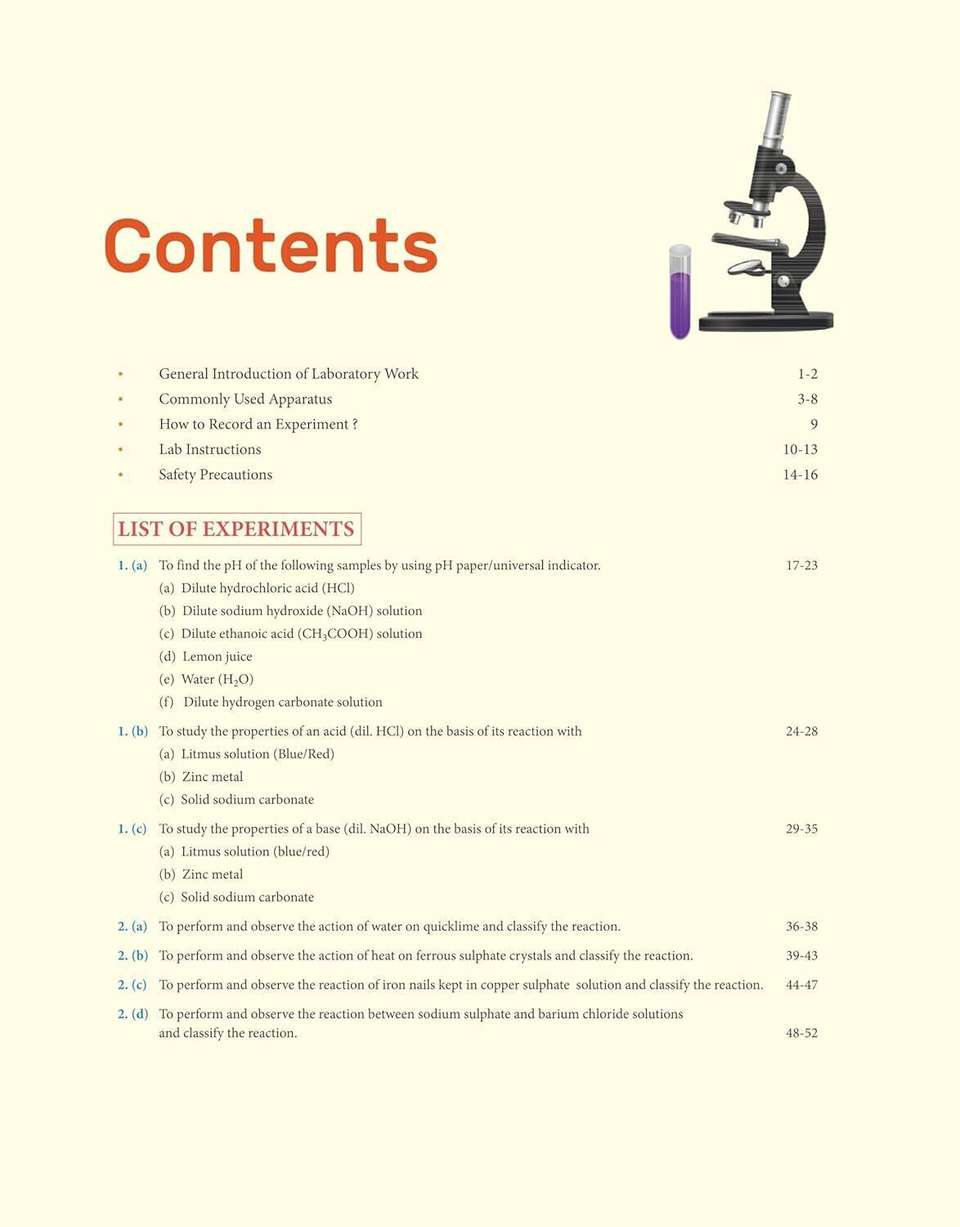 Arihant Laboratory Manual Science for CBSE Class X (10th) | Complete ...
