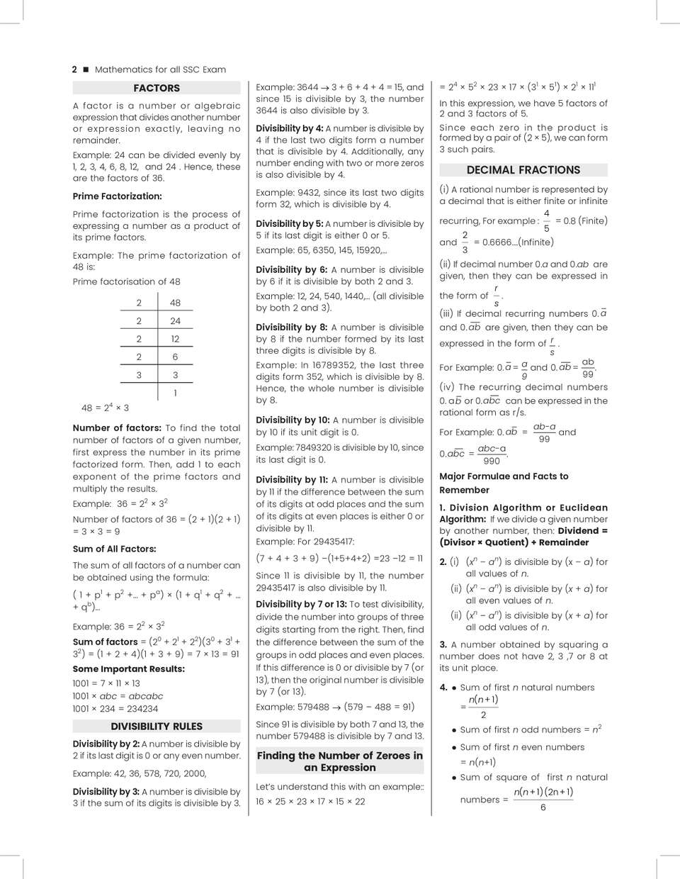 RankUp Mathematics for all SSC Examinations Book 2025 - 2026 (in ...