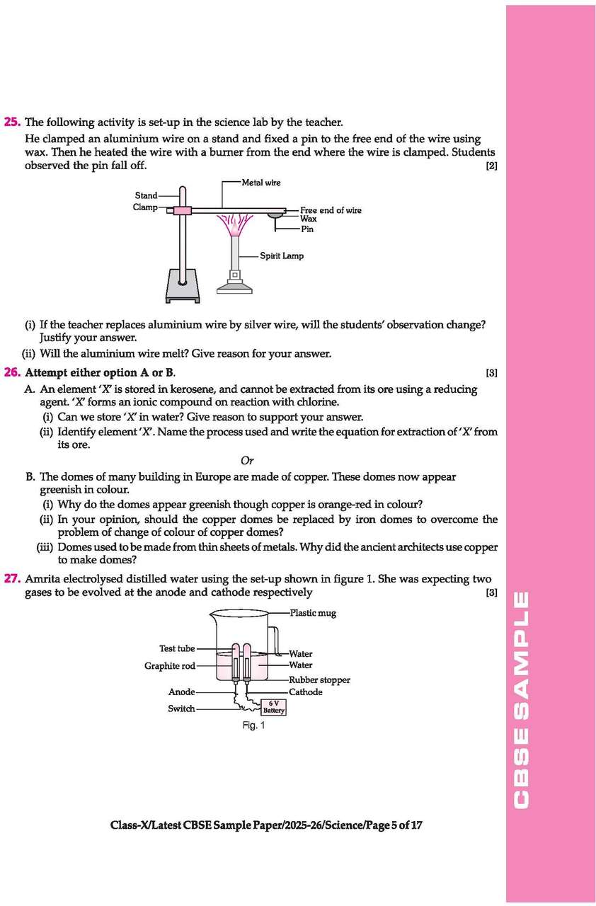 One Class Math Paper Sample Arihant i-Succeed CBSE Sample Question Papers 2026 Science, Social ...