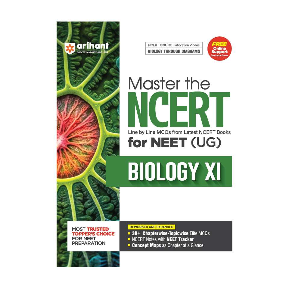 (Old Edition) Arihant Master the NCERT Biology Class 11 for NEET (UG ...