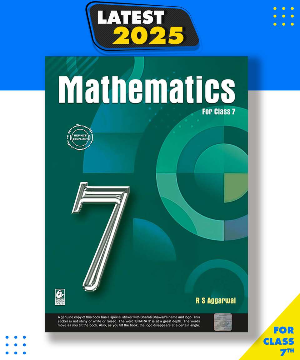 R S Aggarwal : Mathematics for Class 7 CBSE Paperback, R.S AGARWAL|New ...