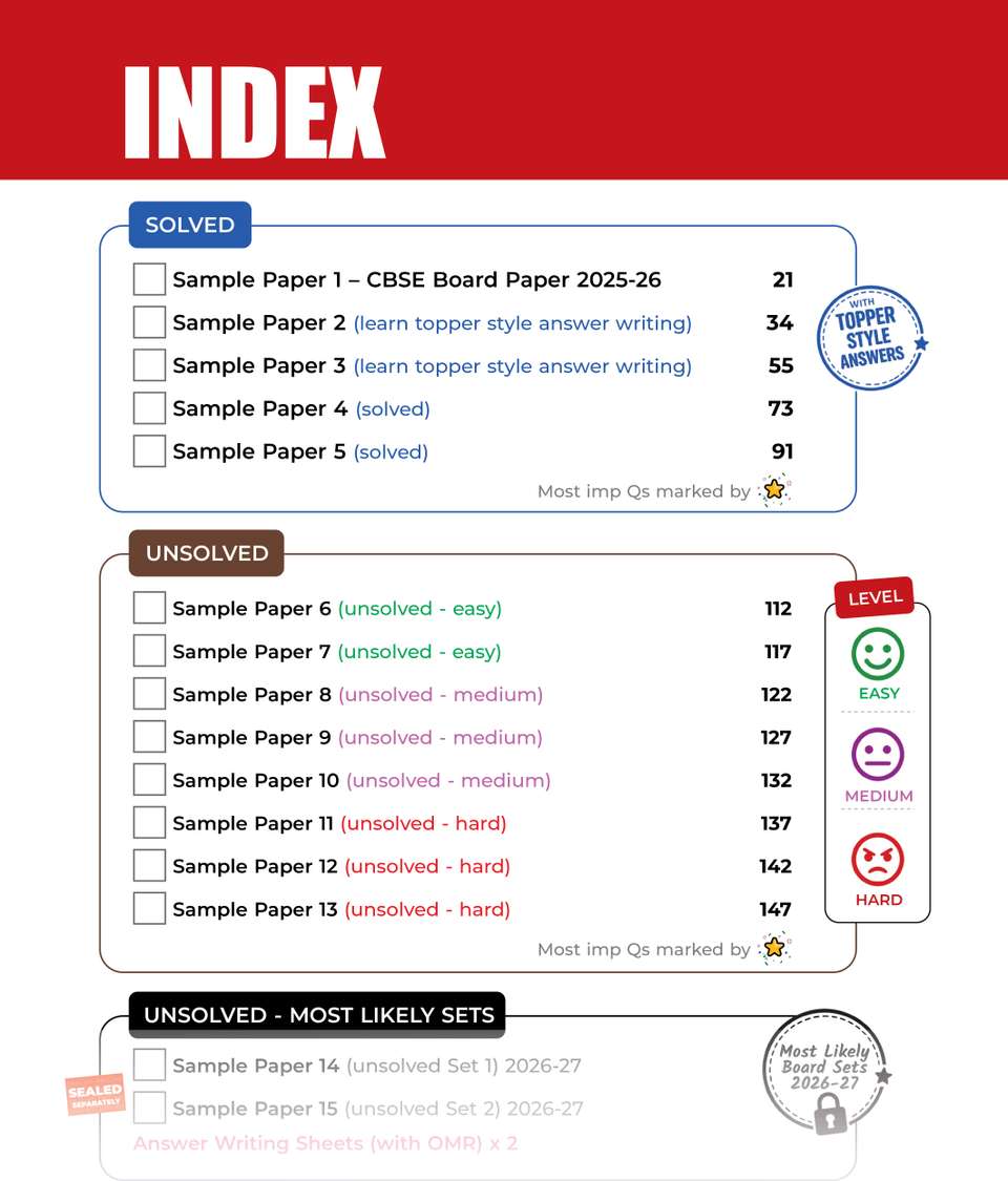 One Class Math Paper Sample Educart CBSE Sample Paper Class 10 2026-27 Mathematics Standard (with ...